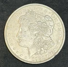 1921-P Morgan Silver Dollar $1 90%, Last Year Issue No Reserve #619