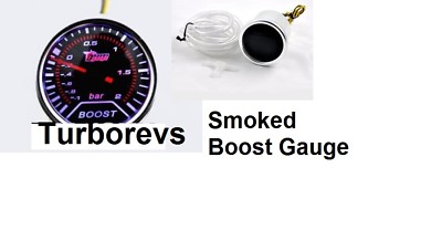 BMW E36 E34 TDS E39 E46 SMOKED FACED TURBO BOOST GAUGE