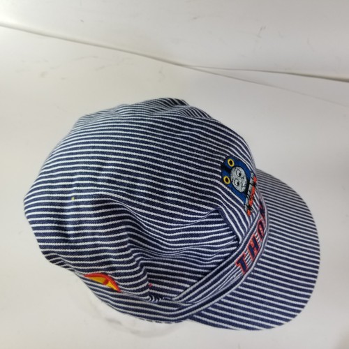 Thomas and Friends Youth Conductor Engineer Striped Train Cap Hat 1 Size - Picture 5 of 7