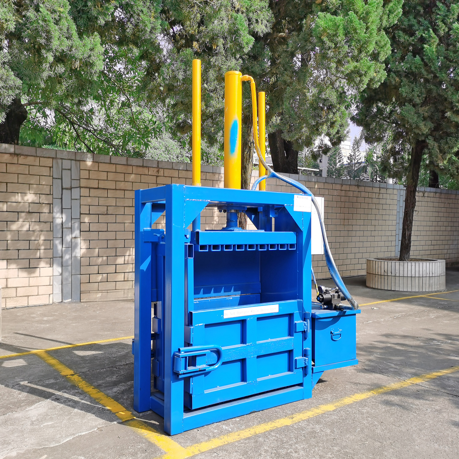 10 Metric Ton Corrugated Box Baler Bale Size 31X16X16