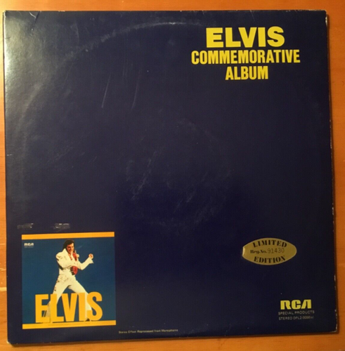Elvis Presley - Elvis Commemorative Album (2xLP, Comp, Ltd, Num, RE, Gold Vinyl)