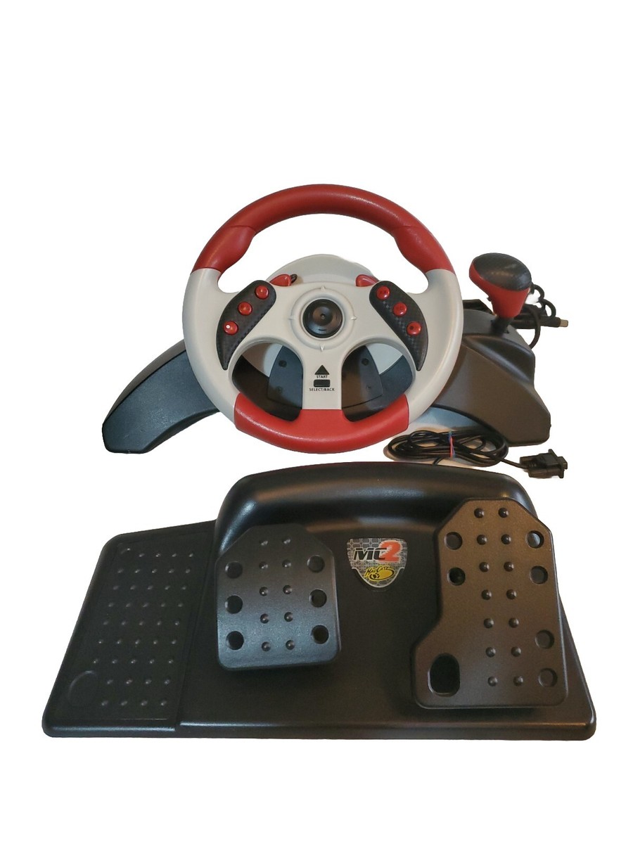 PlayStation - masa  MAD CATZ Playstation MC2 Racing Steering Wheel and Pedals w