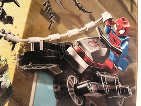 LEGO 76004 Marvel Superheroes, Spider-Cycle Chase, New and Factory Sealed