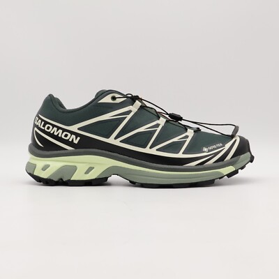 L47581300 Salomon XT-6 GORE-TEX Urban Chic Black Lime Cream (Men's