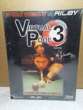 Virtual Pool 3 Featuring Jeanette Lee PC Big Box, NEW Factory Sealed! RARE-RETRO