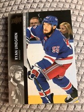 2021/22 Upper Deck Ryan Lindgren French New York Rangers 