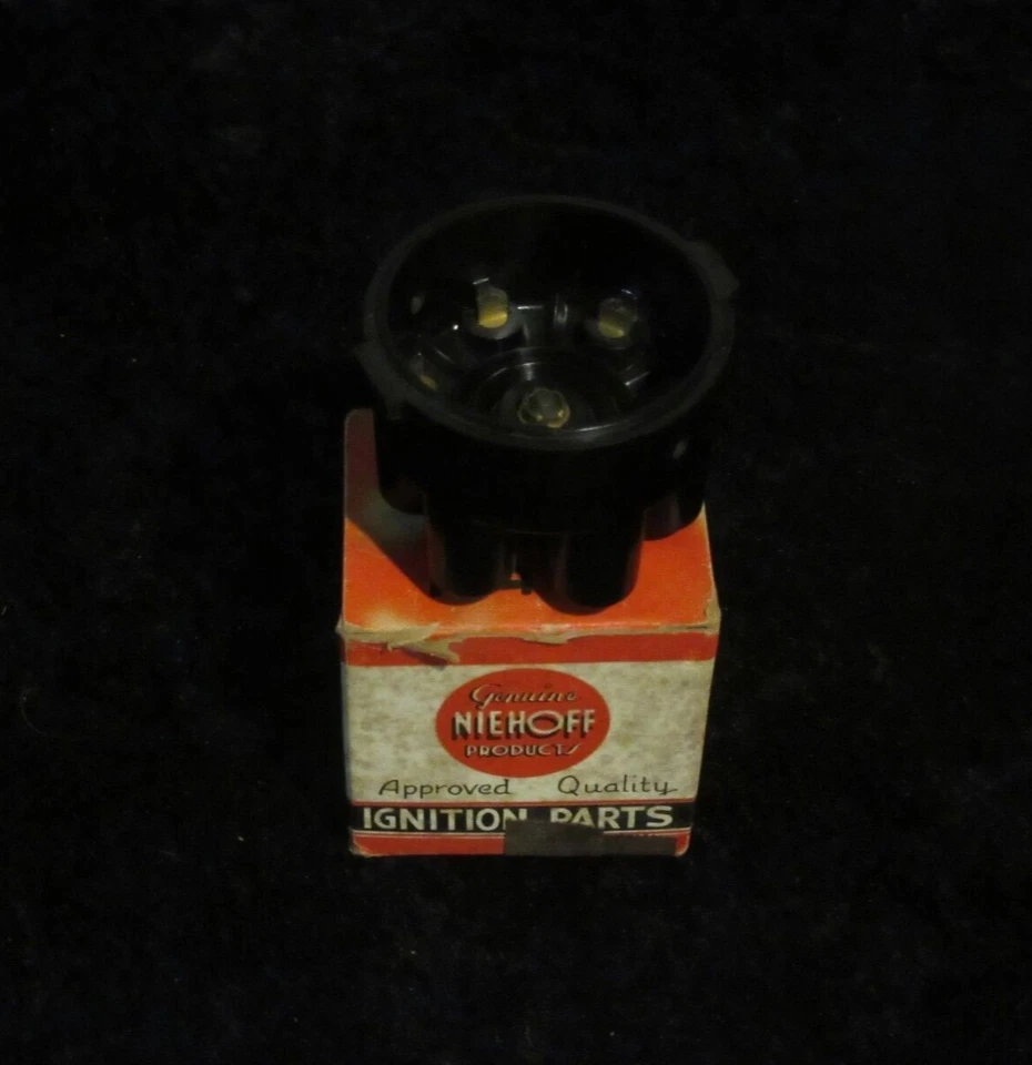 NOS 1926-1942 Auburn Chrysler DeSoto Dodge Graham Reo Niehoff Distributor Cap Foto 2 de 2