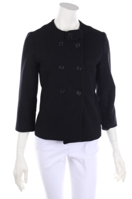 sandro Jacket Wool-Blend F 38 = D 36 black
