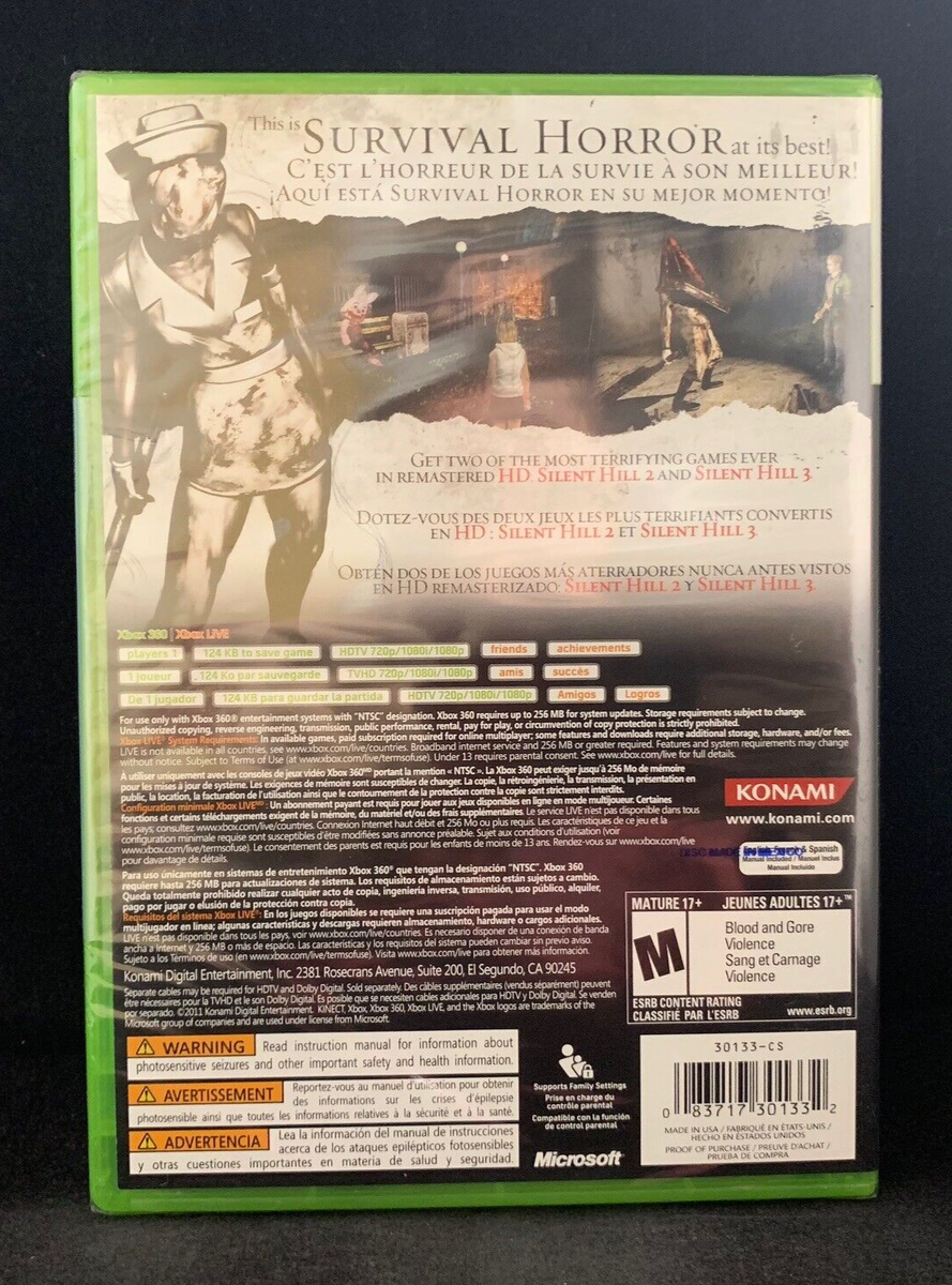Silent Hill HD Collection (Xbox 360 / Compatible on Xbox One Silent Hill HD Collection (Xbox 360 / Compatible on Xbox One