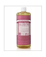 6 Packs Of Dr Bronner - Rose Castile Liquid Soap 1000 Ml 6 Packs Of Dr Bronner - Rose Castile Liquid Soap 1000 Ml