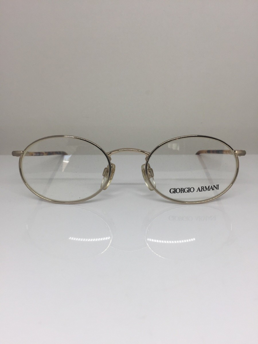 New Vintage Giorgio Armani 192 Eyeglasses GA 192 C. 743 Shiny Gold