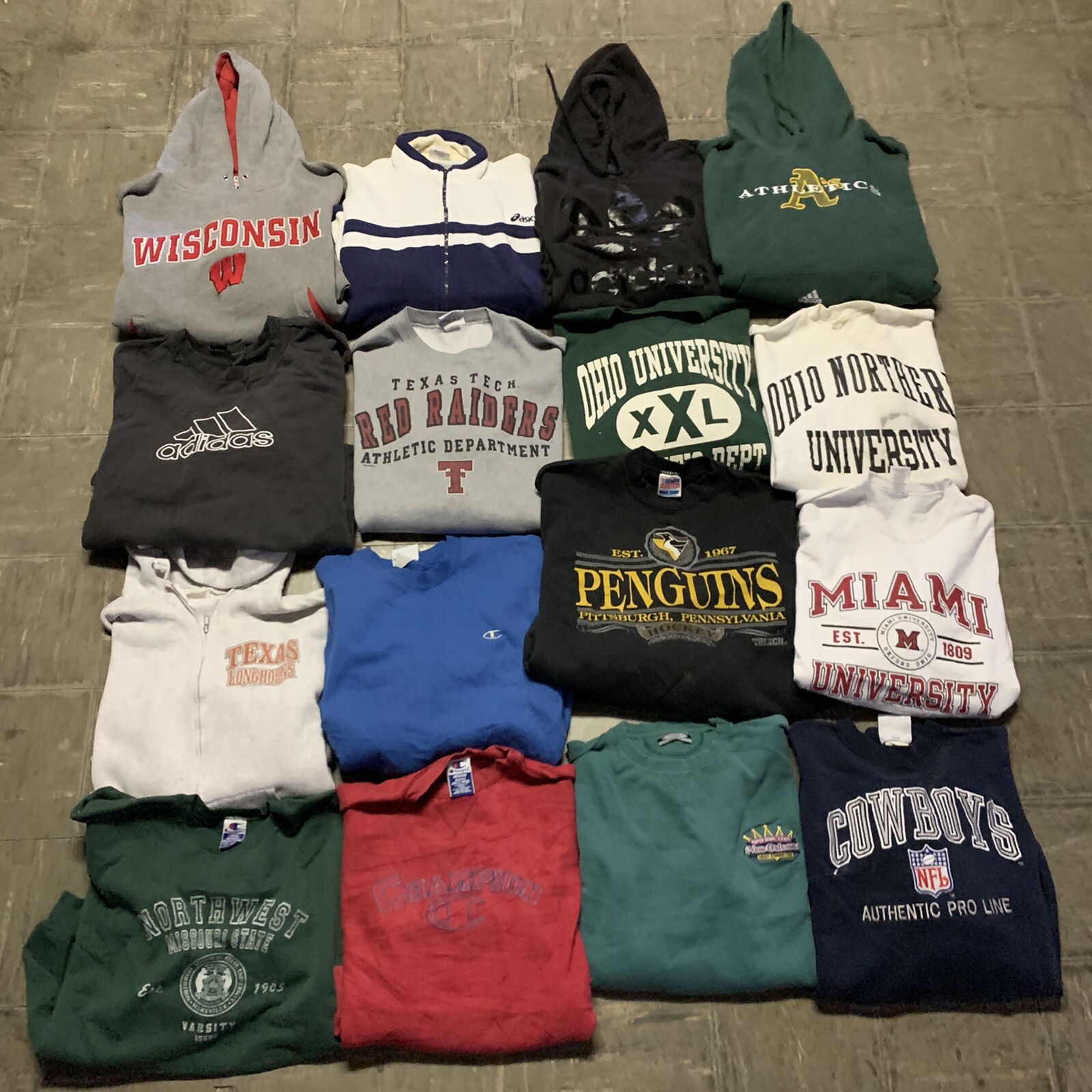 Vintage Wholesale 16 Sweatshirt Hoodie 