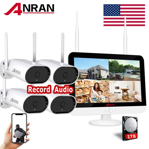 Wireless Security Camera System Audio 