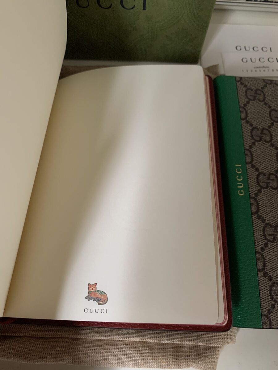 GUCCI X Disney GG Supreme Sets Of 3 Notebooks Donald Duck GUCCI X Disney GG Supreme Sets Of 3 Notebooks Donald Duck
