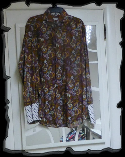 Men's Shirt Size 17-171/2 34/35 PAUL ALEXANDER