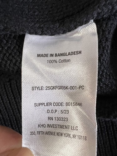 Gap Kids Cable Chunky Knit Sweater Boys XL (14-16) Fleece Lined Mock Neck NWT - Picture 7 of 9
