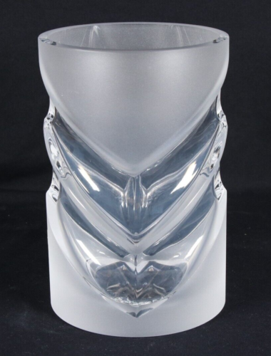 Peill und Putzler Kristallglas Vase 1970 Design Glas Modernism Mid century glass - Photo 1 sur 9