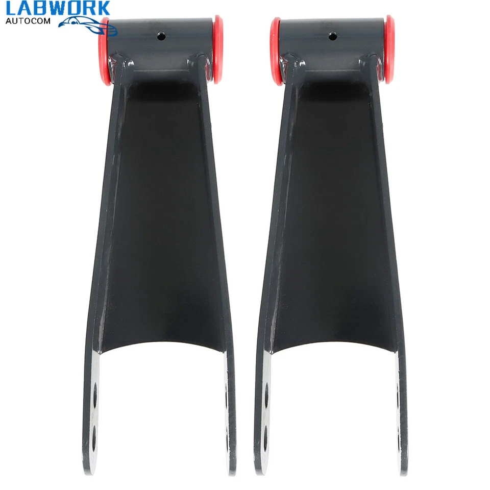 3" Rear Lowering Drop Shackle For Chevy Silverado Sierra 2500HD 3500HD 2001-2010 - Image 2 of 4