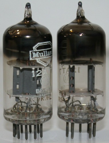 NOS 12AT7 MULLARD British Made Amplitrex AT1000 tested 1MP 2Pcs #1294019 1294003 - Picture 6 of 10