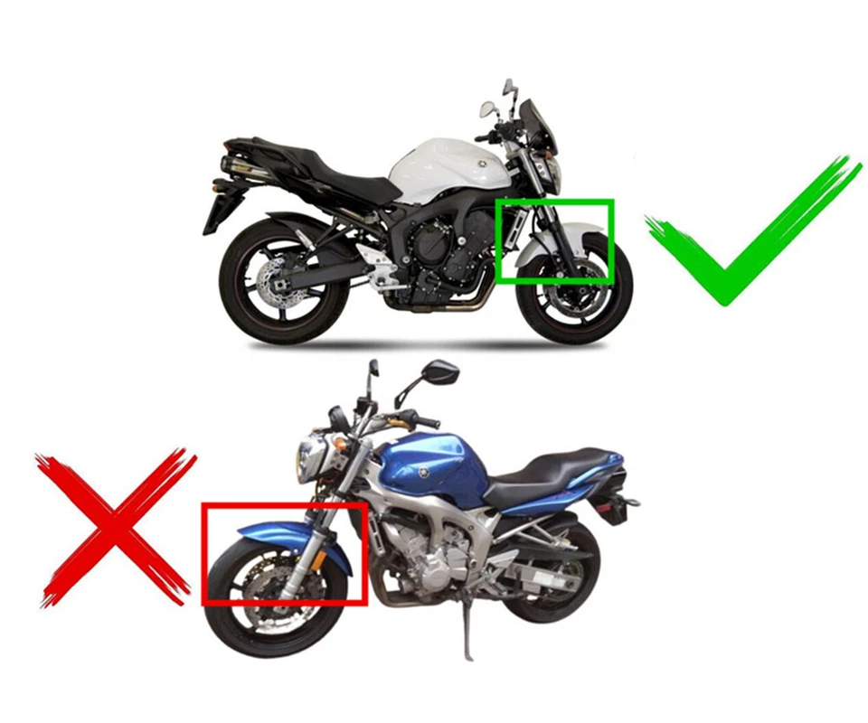 Carenado protector guardabarros neumático delantero fibra de carbono para Yamaha FZ6R FZ6RC FZ6 2004-2009 Foto 4 de 4