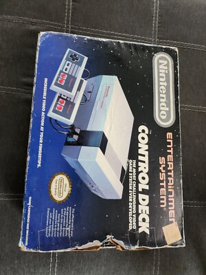 Nintendo NES Control Deck In Box Original