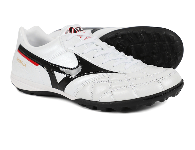 Mizuno Morelia Pro TF Soccer Shoes White (0209) Turf