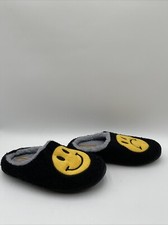 Deer Stags Men's Wink Slipper Black/Yellow Size 9M