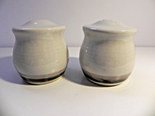 Salt & Pepper Shakers  3" MOON SHADOW BY PFALTZGRAFF - Excellent Condition