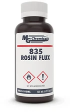 MG Chemicals Liquid Rosin Flux, for Leaded and Lead Free Solder, 125 ml Bottl...