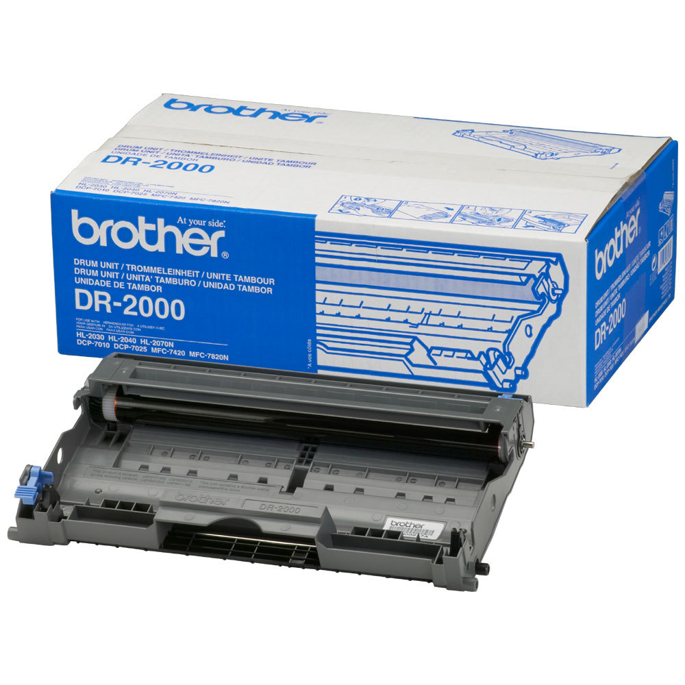 Tambour DR2000 contre les traces noires sur toner TN-2000