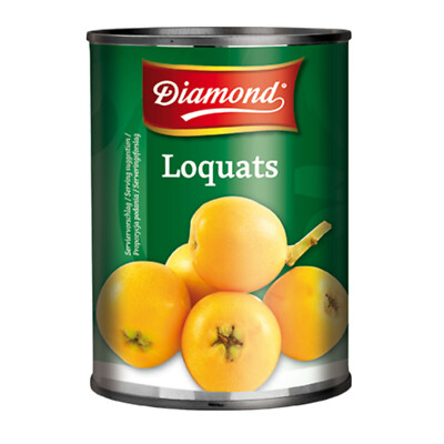 565g / ATG 270g japanische Loquats leicht gezuckert Diamond Brand China