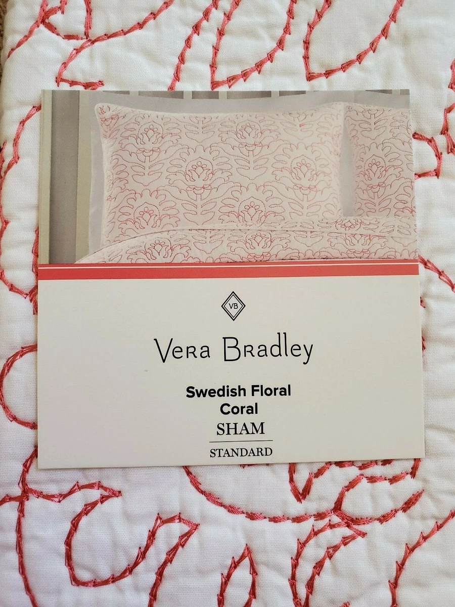 Vera bradley top pillow shams