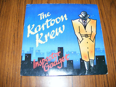 Kartoon  Krew   Inspector Gadget / I. Gaget (Dub Version) Original 1985 7'' Vinyl