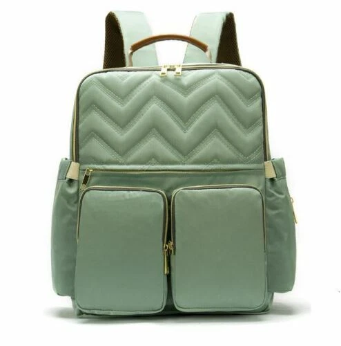 Checked Nylon Large Size Diaper Bags