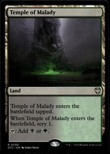 Temple of Malady 330 - MTG Outlaws Thunder Junction Rare M/NM Trading Card