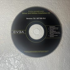                 EVGA Mainboard Driver  Utilities Instal CD Version 79.1 NF780i SLI