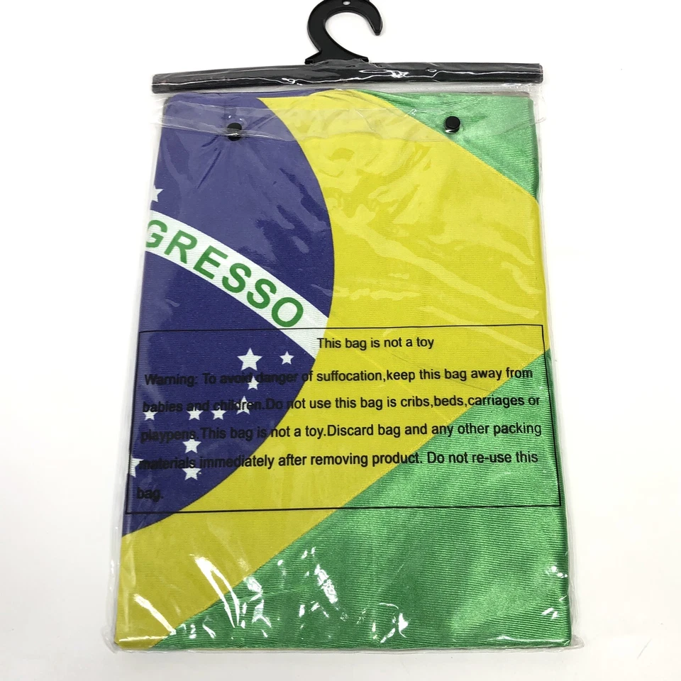 Brasil Bandera Brasileña Halloween Disfraz Vestido Talla 4-10 Fiesta Fútbol Mujer Foto 3 de 3