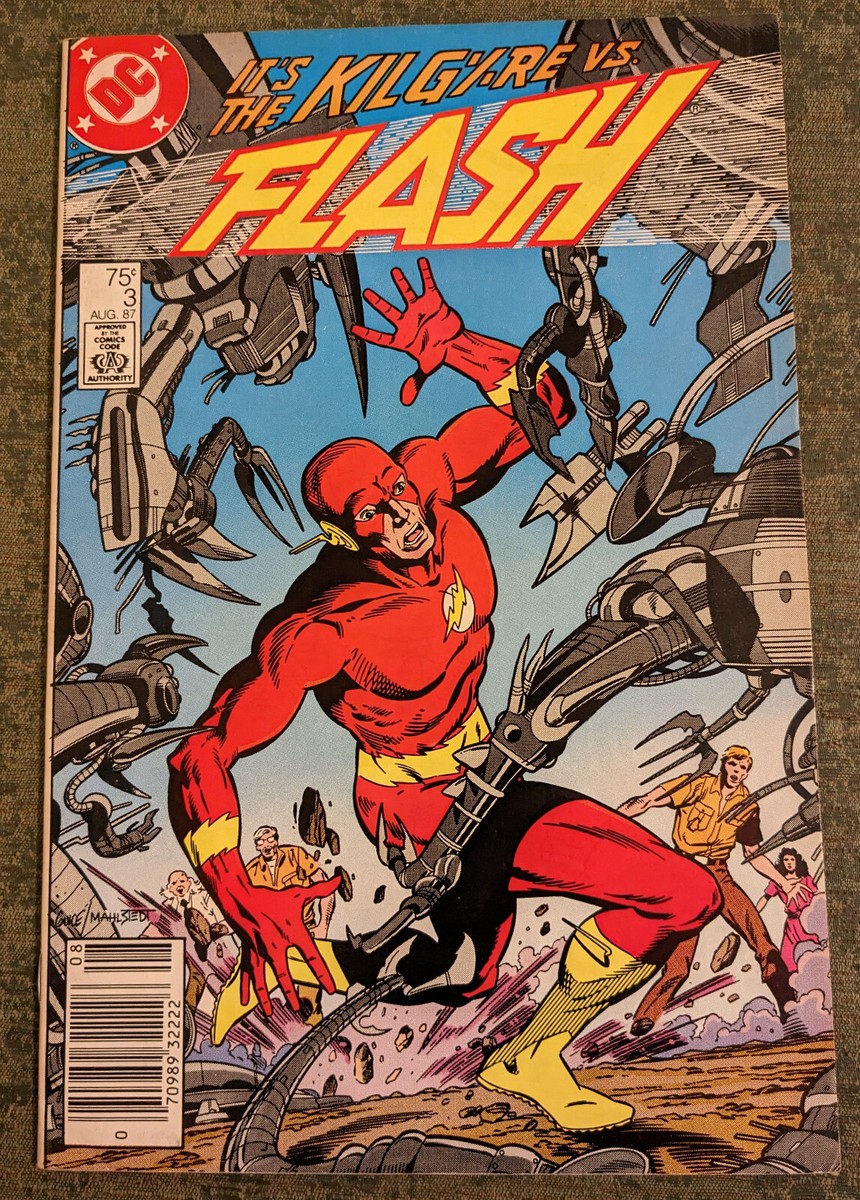 Flash #3 comic book original 1st printing 1987