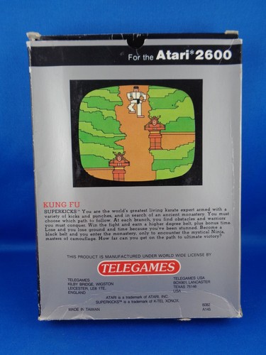 ATARI 2600 -- KUNG FU SUPERKICKS -- (MIT ORIGINALVERPACKUNG) - Picture 3 of 5