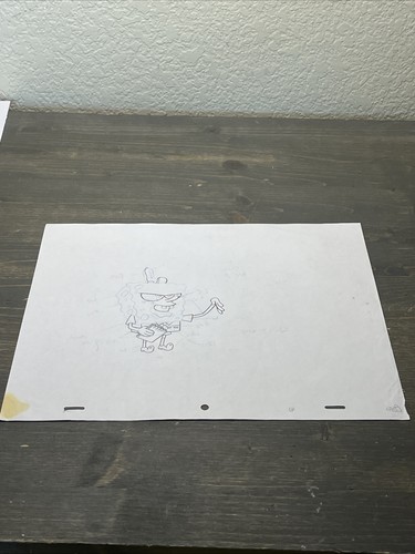 SpongeBob SquarePants Sketch Art Original Production Animation HELP WANTED Pilot - Picture 3 of 8