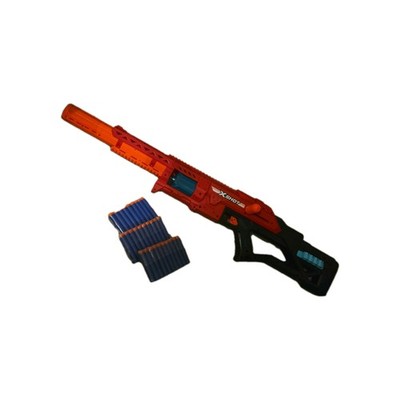 Nerf Gun XSHOT Fury mit neuen Kugeln x30 Indoor/Outdoor sehr guter Zustand