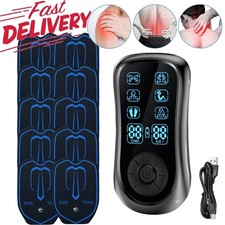 6 Modes Tens Unit Muscle Therapy Pain Relief Stimulator Machine Pulse Massager