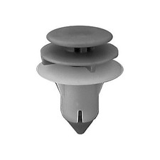 25 Vans Door Trim Panel Clips Gray White For Automobile/Automotive