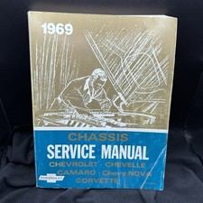 1969 Chevy Chevelle Impala Nova Corvette Chassis Service Shop Manual 1969 Chevy Chevelle Impala Nova Corvette Chassis Service Shop Manual