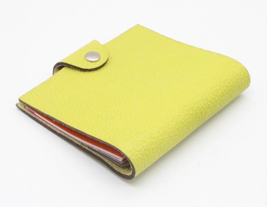 Hermes Ulysse Mini Notebook Anis Green Silver Hardware 4.1in Pre-owned thumbnail 2