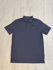 Nike Men  s Dri-FIT Core Golf Polo Stripe Carbon/Midnight Navy/Black FZ5647-003
