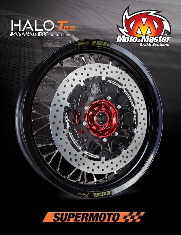 Moto-Master Halo T-Floater Brake Rotor For Honda CRF 250 R 1995-2026 116101