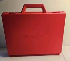RoseArt Red Plastic Empty Storage Case For Storing Miscellaneous Art Crafts