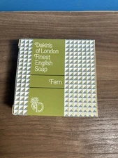 Harrod's Of London Fern Bath Soap Finely Milled Dakin’s Finest English Soap