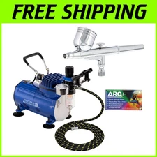 Versatile Airbrush Kit with High-Performance Compressor: Perfect for Beginners